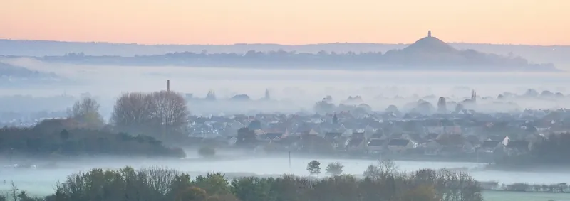 Mist over Glastonbury