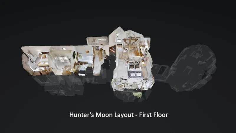 First floor 3D layout