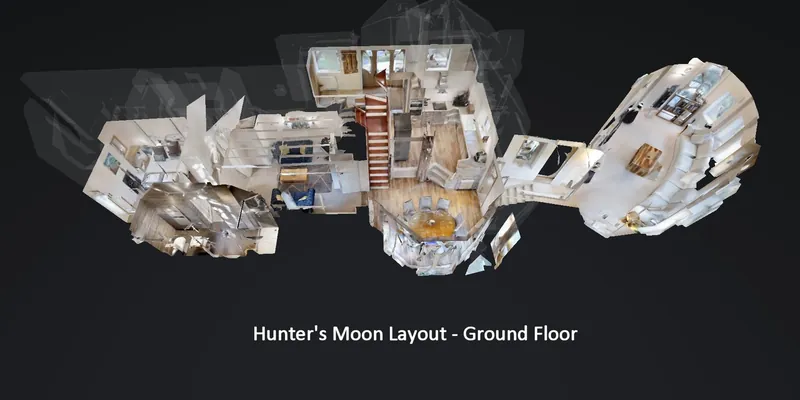 Ground floor 3D layout